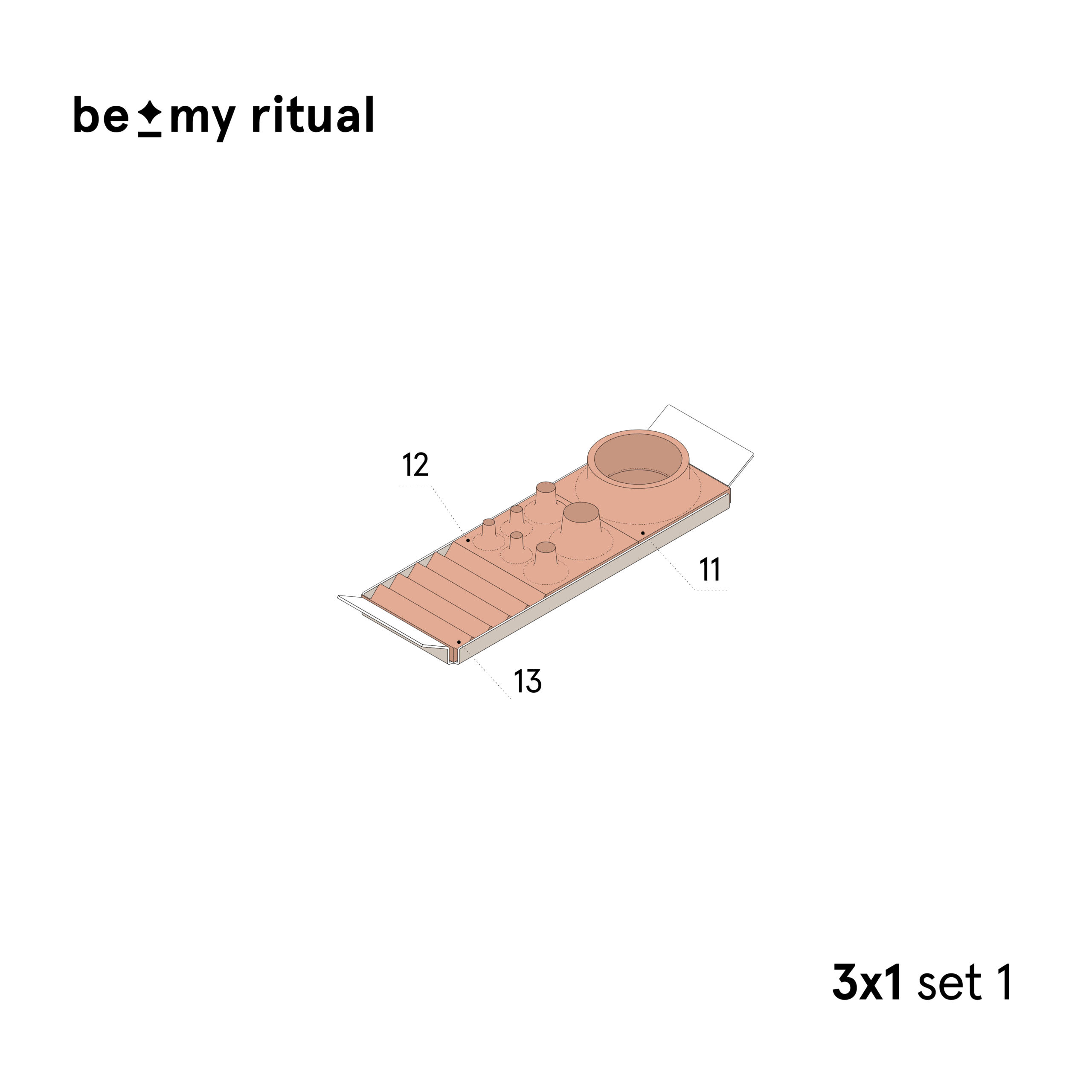 be_my ritual 3×1 set 1