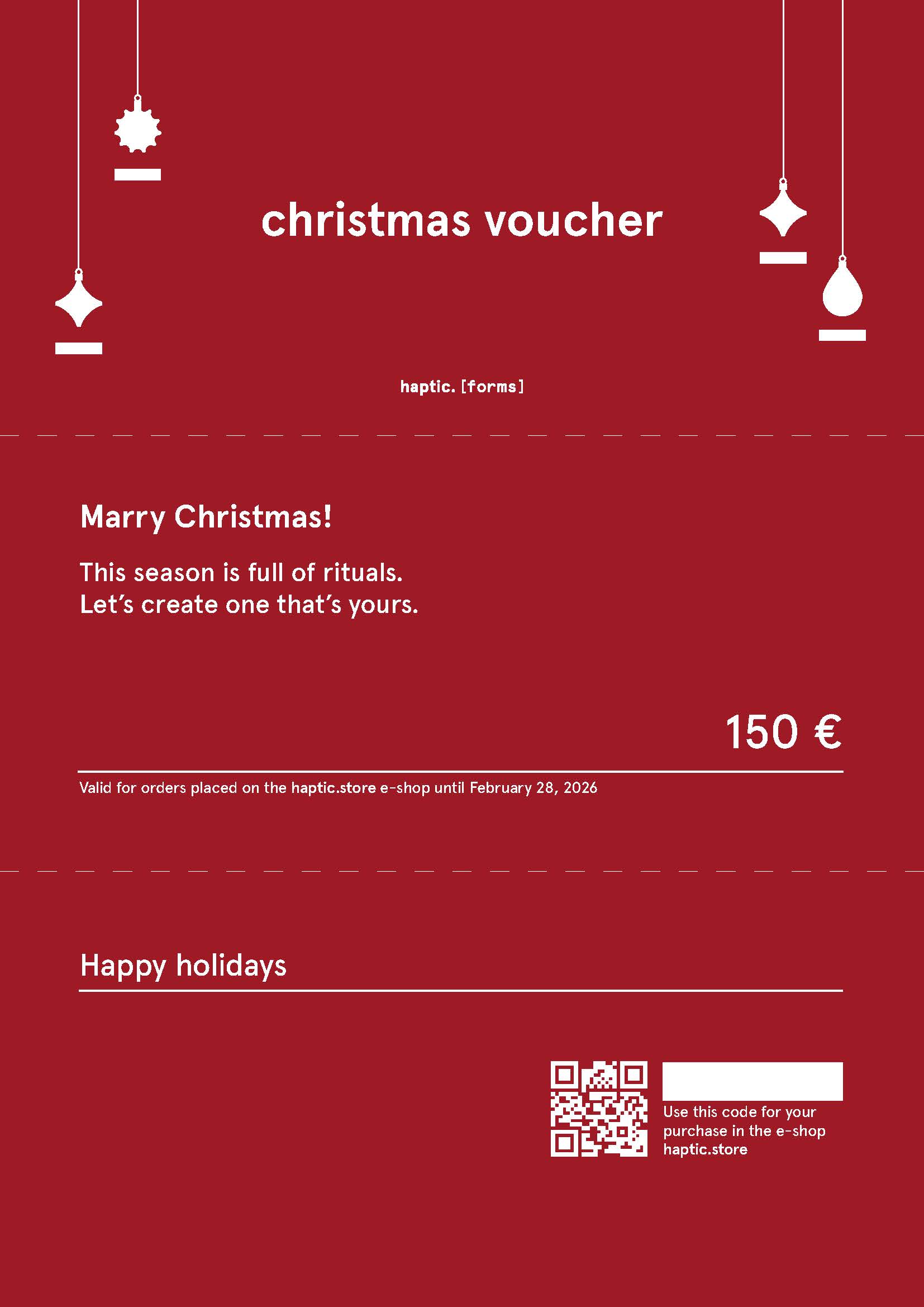 christmas voucher_150_eur_red