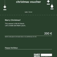 christmas voucher_200_eur_green