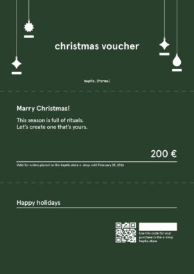 christmas voucher_200_eur_green