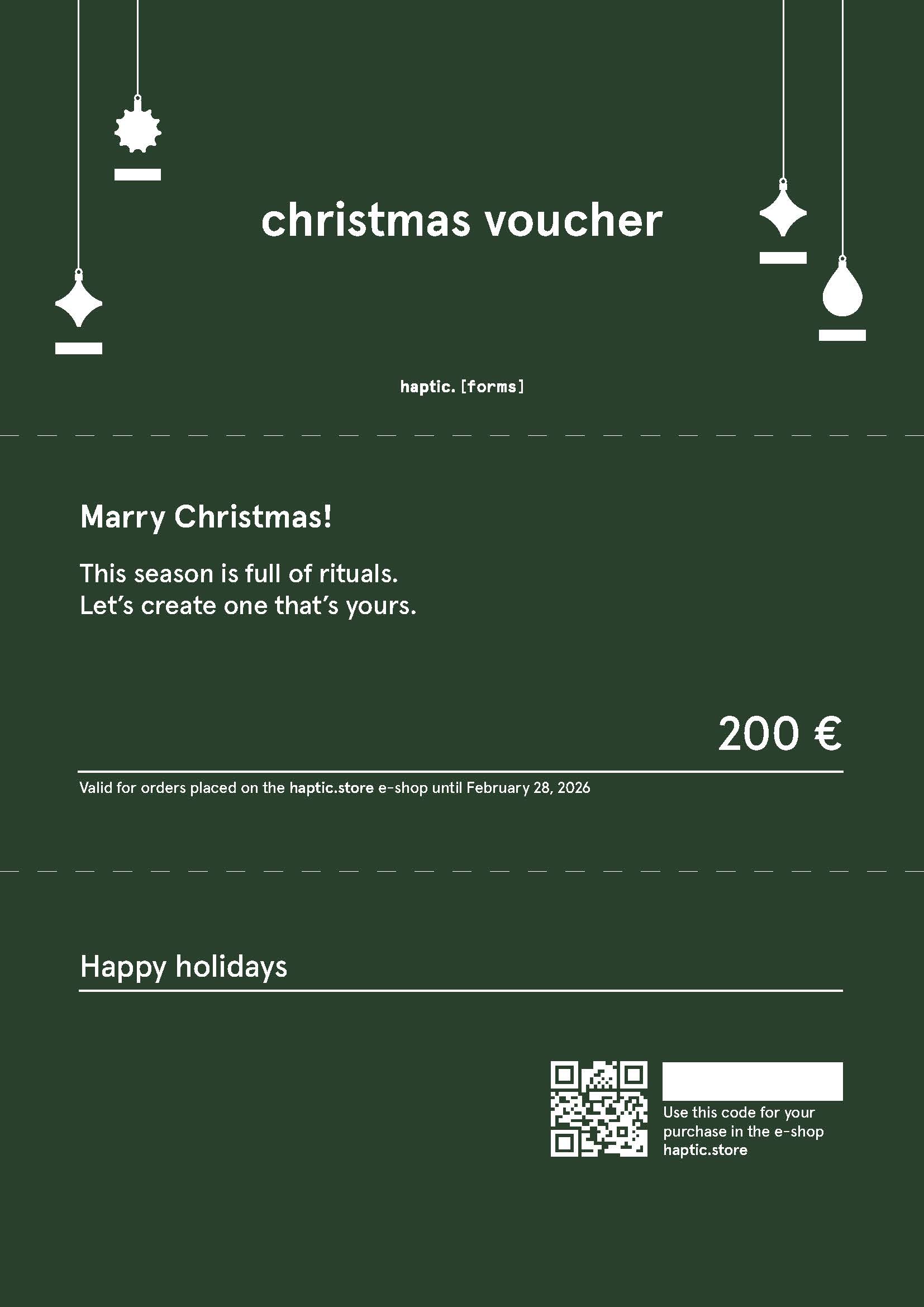 christmas voucher_200_eur_green