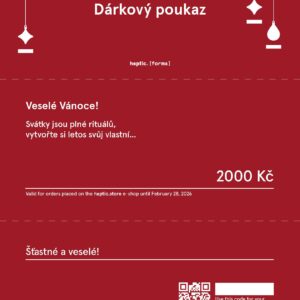 dárkový voucher 2000 Kč