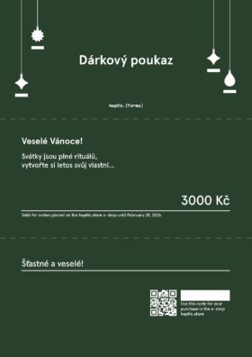 christmas voucher_cz_3000 green
