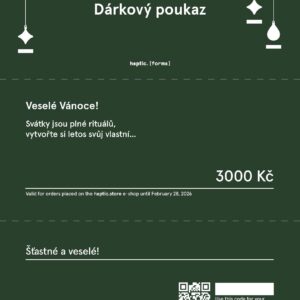 dárkový voucher 3000 Kč